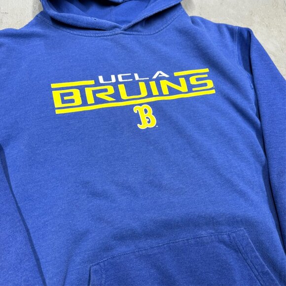 Vintage 00s UCLA Bruins NCAA Graphic Pullover Hoodie XL - Picture 2 of 8